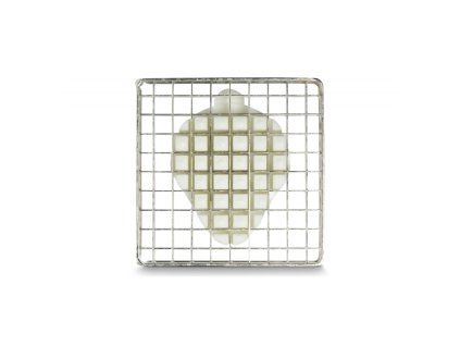 mrizka pocinovana 10x10mm s plastovym posunovacem sada 2 ks