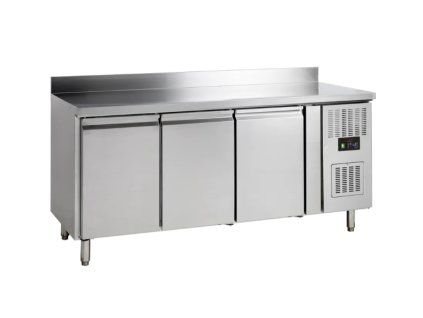 Chladící stůl Tefcold GC73 s pracovní deskou (3x dveře / 1795 mm)