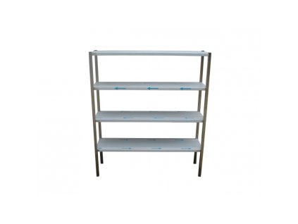 regal nerezovy 4x police plne police rozmer s x h x v 1100 x 400 x 1800 mm