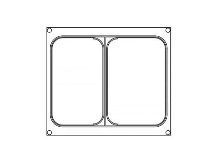 matrice ag12 pro dvoudilne misky 227 x 178 mm