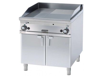 grilovaci deska plynova kombinovana chromovana ftlr 98 gs rm gastro