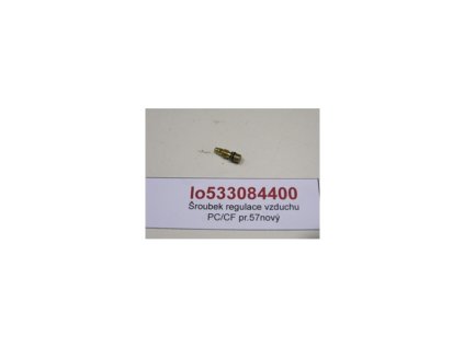 sroubek regulace vzduchu pc cf pr 57novy