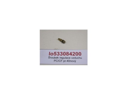 sroubek regulace vzduchu pc cf pr 40novy