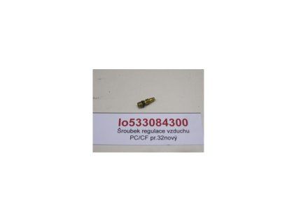 sroubek regulace vzduchu pc cf pr 32novy
