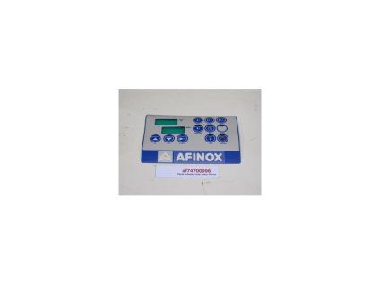 panel ovladaci folie soker afinox