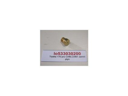tryska 170 pro cw6cw61 zemni plyn