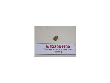 tryska pr80 pccf stred novazemni
