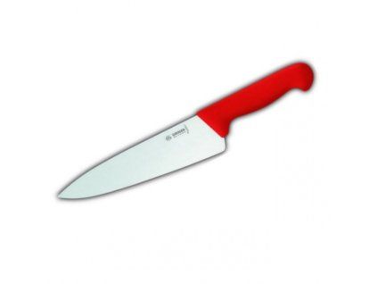 nuz kucharsky delka 20 cm barva cervena
