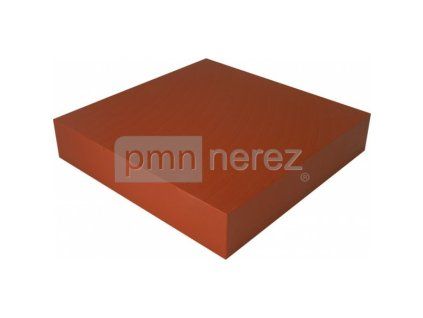 pe blok cervenohnedy 700 x 700 x 100 mm