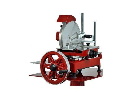 narezovy stroj mechanicky retro flywheel ce 30010h cerveny prosciutto crudo