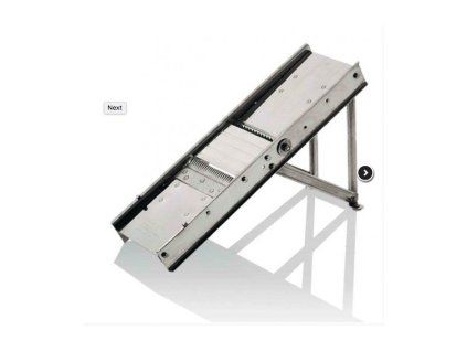 krajec zeleniny mandolina nerez profi sklopny podstavec245mm