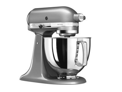 kitchenaid robot artisan 5ksm125 stribrna