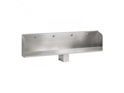nerezovy pisoarovy zlab sanela slpn 05 s elektronikou delka 1800 mm