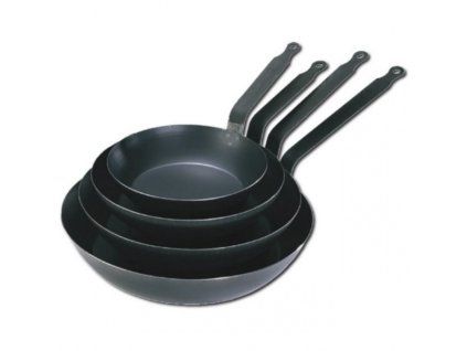 panev lyon modra ocel 28 cm