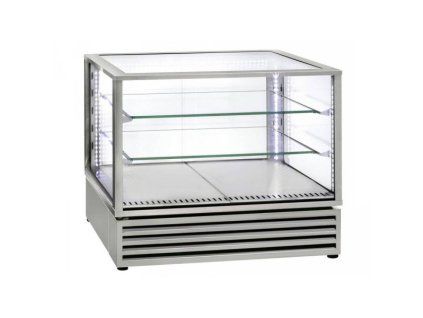 vitrina stolni vyhrivana hd 800 nerez