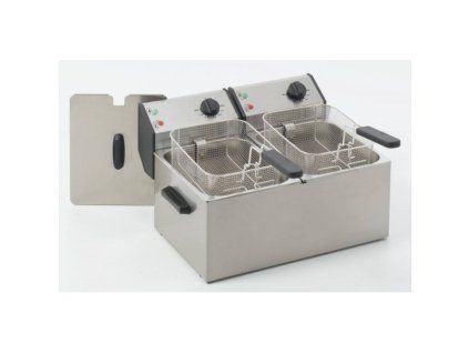 friteza stolni elektricka fd 80 d objem 2x8 l 2x230 v