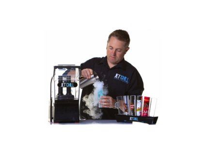 vyrobnik kouricich drinku chlazenych suchym ledem jetchill twin probe