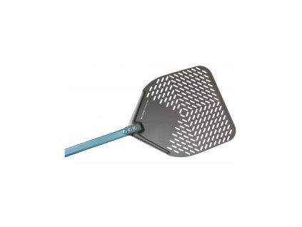 lopata na pizzu sazeci 41 cm perforovana hranata evoluzione hlinik sha