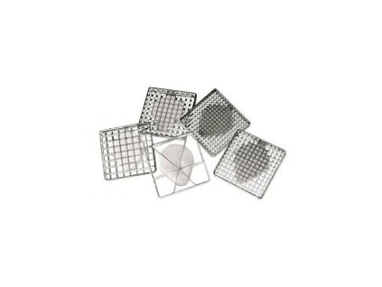mrizka nerezova 8x8 mm s plastovym posunovacem sada 2 ks
