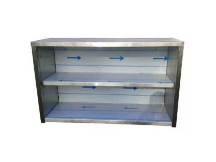 zavesna nerezova skrinka otevrena rozmer s x h x v 1400 x 300 x 600 mm