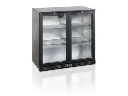 minibar tefcold ba26h prosklene kridlove dvere