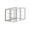 neutralni vitrina cubus n cu100795fbn obsluzna 1000 x 700 x 950 mm