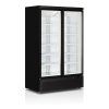 chladici skrin prosklene kr dvere tefcold atom maxi c2db
