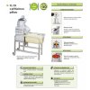 krouhac zeleniny cl 55 em 400v s pritlacnou pakou podstavec gn 11 2214