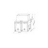 zasobnik ledu brema double roller bin 100