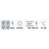 elektricky sporak sklokeramicky s troubou gn 21 cfc4 78et rm gastro