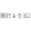 plynovy sporak talovy 120 s elektrickou troubou tpf2 712gpe rm gastro 5 zon