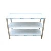 nerezovy pracovni stul 2x police 1600 x 800 x 900 mm