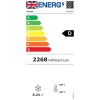 mrazici skrin tefcold uf 200 vsg nerez prosklena