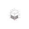 vyrobnik ledu brema tm 250 w chlazeni vodou