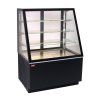 cukrarska chladici vitrina aldan straight basic 1000 sikmy cerna