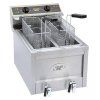 friteza vykonna elektricka rfe 8 d tri objem 2 x 8 l s vypustnym ventilem 400 v