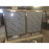 dvojita skrin zaplechovana posuvne dvere 400x1200x1800 mm