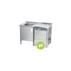 drez s prostorem pro vestaveni mycky a skrini ds1p 1300 x 700 x 900 mm
