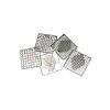mrizka nerezova 10 x 10 mm s plastovym posunovacem sada 2 ks