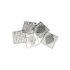 mrizka nerezova 8x8 mm s plastovym posunovacem sada 2 ks
