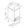 vyrobnik ledu brema cb 425 a hc b cube chlazeni vzduchem