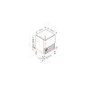 vyrobnik ledove triste brema gb 1555 w chlazeni vodou