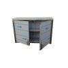 zavesna nerezova skrinka uzavrena pantova dvirka rozmer s x h x v 600 x 300 x 600 mm